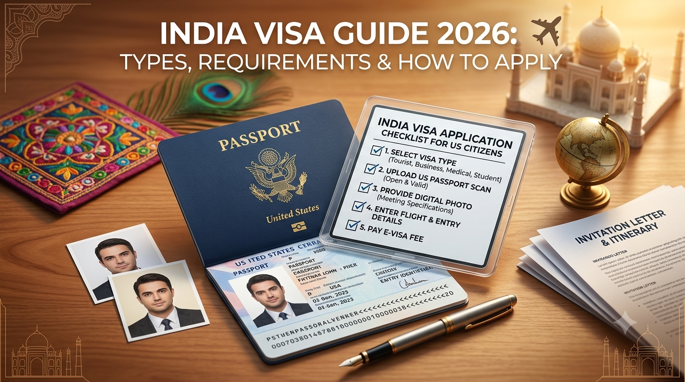 India Visa for US Citizens: Types, Requirements & How to Apply (2026 Guide)